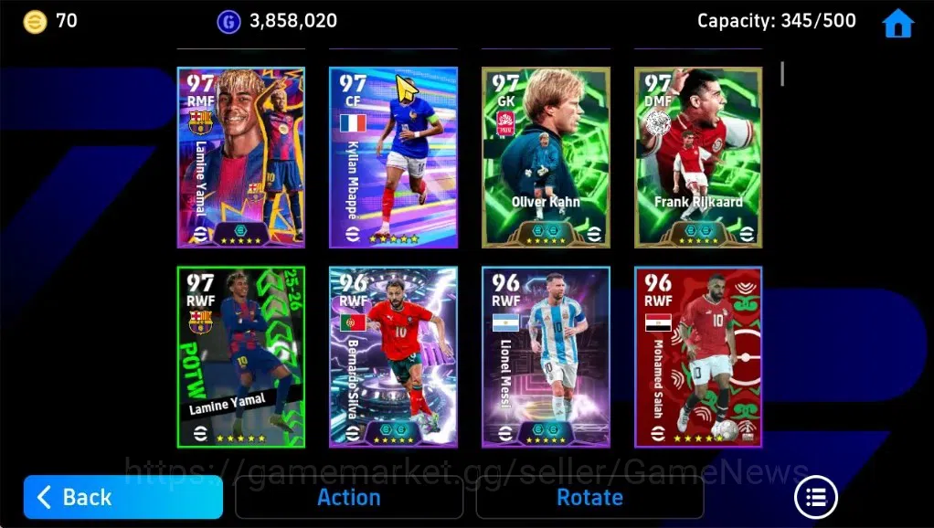 eFootball Accounts Android|Big time(Shinsuke Nakamura),Franco Baresi, image 16