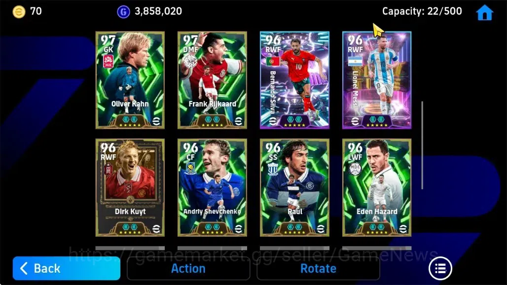 eFootball Accounts Android|Big time(Shinsuke Nakamura),Franco Baresi, image 7