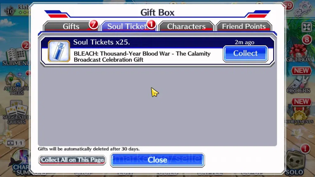 Bleach: Brave Souls Accounts Starter [GLOBAL]|56K Orb|DT Ichigo,TYBW26 Kenpachi,Yachiru,SantaSociety Giselle,TYBW25 11