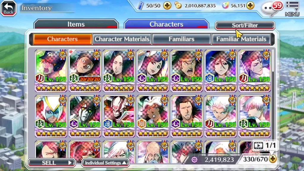 Bleach: Brave Souls Accounts Starter [GLOBAL]|56K Orb|DT Ichigo,TYBW26 Kenpachi,Yachiru,SantaSociety Giselle,TYBW25 16