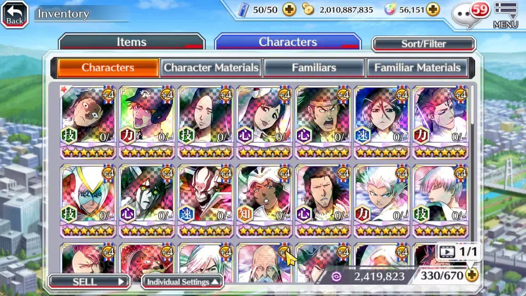 Bleach: Brave Souls Accounts Starter [GLOBAL]|56K Orb|DT Ichigo,TYBW26 Kenpachi,Yachiru,SantaSociety Giselle,TYBW25 17
