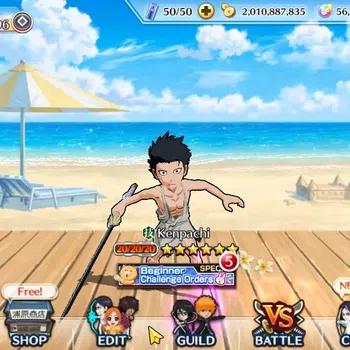 Bleach: Brave Souls Accounts Starter [GLOBAL]|56K Orb|DT Ichigo,TYBW26 Kenpachi,Yachiru,SantaSociety Giselle,TYBW25