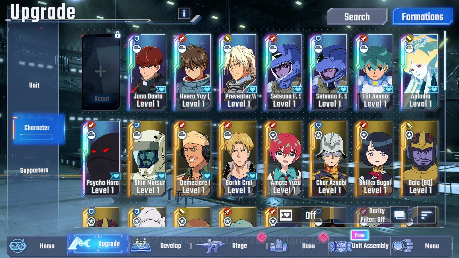 SD Gundam G Generation ETERNAL Accounts GR 1|Narra Gundam,Wing Gundam,Tallgeese,Gundam Exi image 15