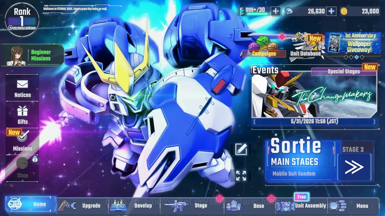 SD Gundam G Generation ETERNAL Accounts GR 1|Narra Gundam,Wing Gundam,Tallgeese,Gundam Exi image 17
