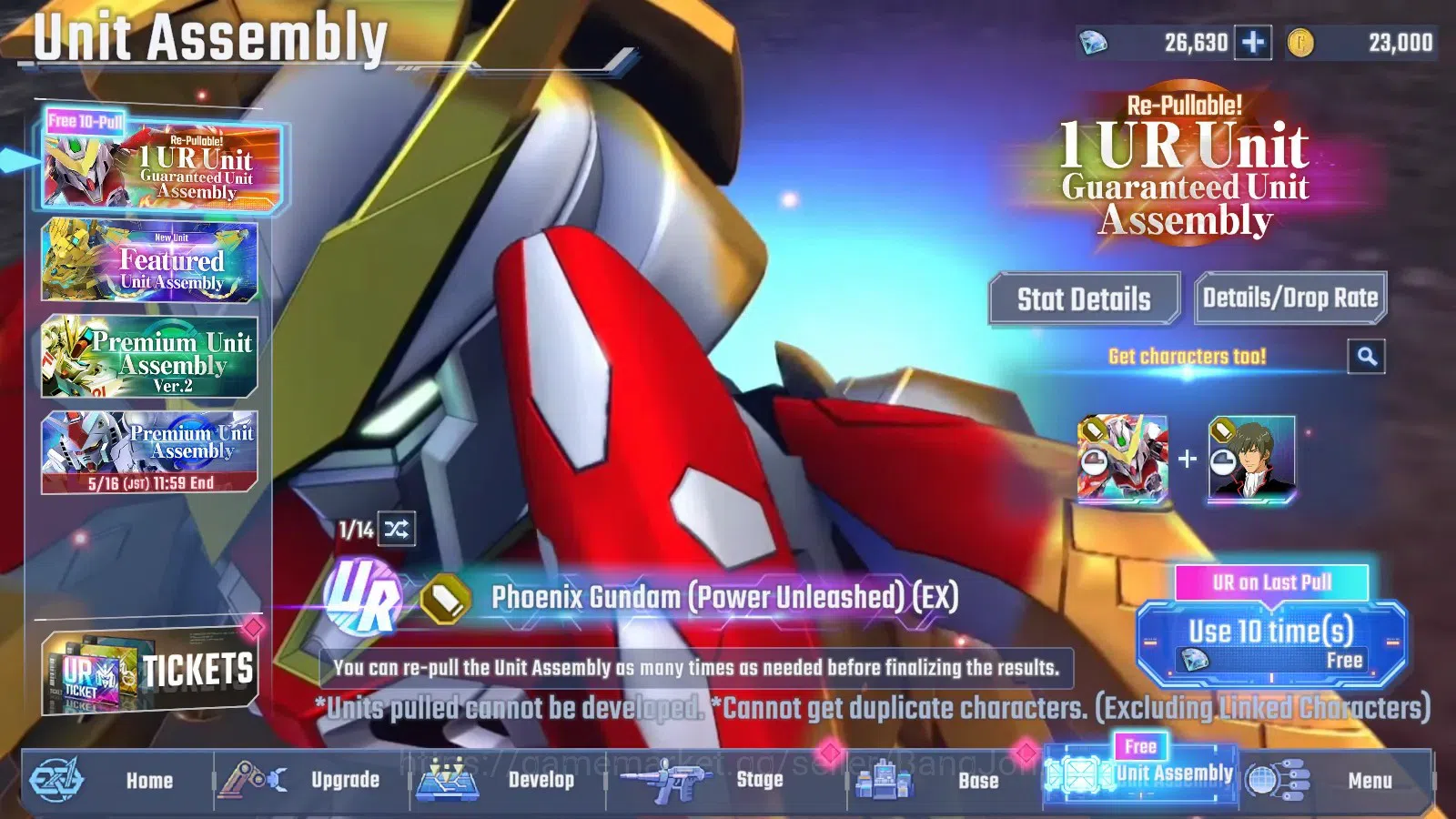 SD Gundam G Generation ETERNAL Accounts GR 1|Narra Gundam,Wing Gundam,Tallgeese,Gundam Exi image 4