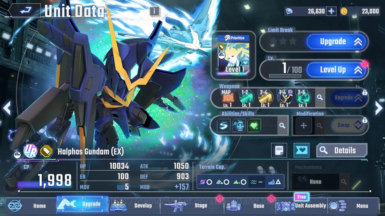 SD Gundam G Generation ETERNAL Accounts GR 1|Narra Gundam,Wing Gundam,Tallgeese,Gundam Exi image 7