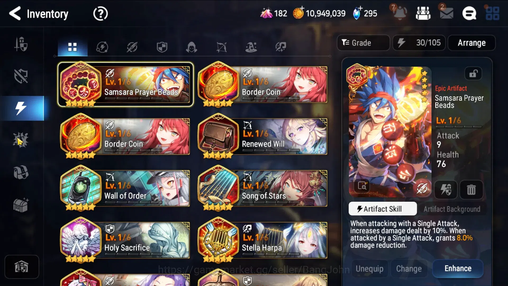 Epic Seven Accounts Global Unverif|4 ML(Salome,Empyrean Iseria,Silver  image 4
