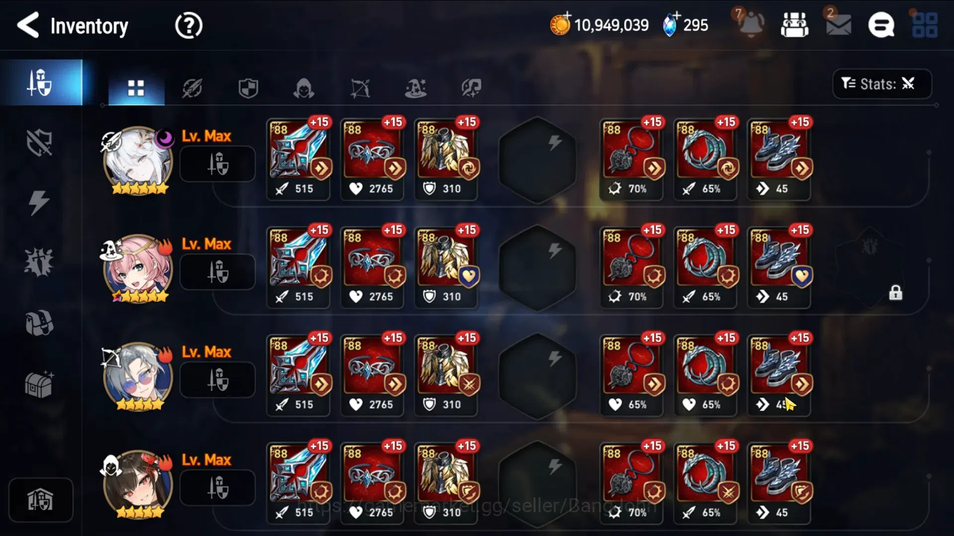 Epic Seven Accounts Global Unverif|4 ML(Salome,Empyrean Iseria,Silver  image 6