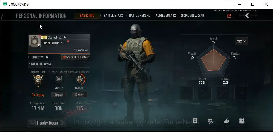 Arena Breakout Accounts MOBILE Lv30|SV 17M|CV 10M| LR-AR1 Decree, VSS Decr image 11