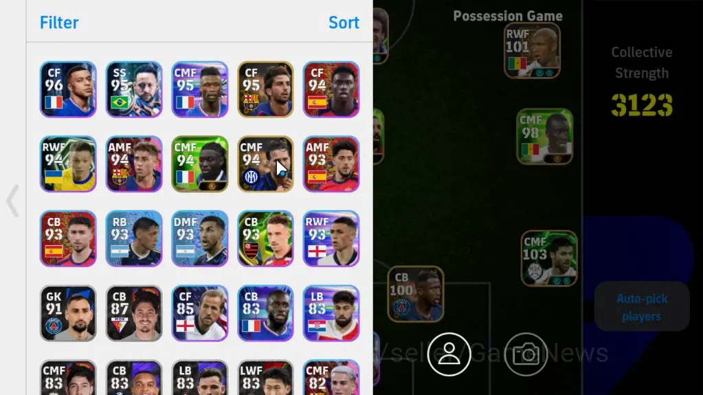 eFootball Accounts Android |7 Epic,Xabi Alonso,Steven Gerrard,el hadj image 2