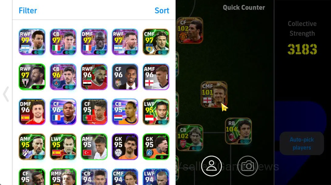 eFootball Accounts Mobile|BigTime(Ruud VanNistelrooij,David Beckham), image 3