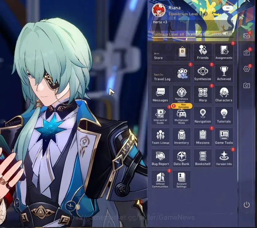 Honkai Star Rail Accounts Asia|TL 68|12 Limited|[Phainon,The Herta,Archer]+S image 2