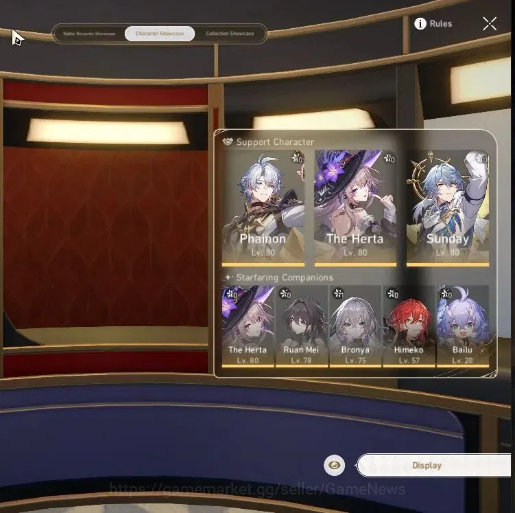 Honkai Star Rail Accounts Asia|TL 68|12 Limited|[Phainon,The Herta,Archer]+S image 3