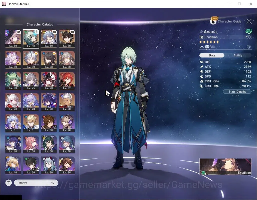 Honkai Star Rail Accounts Asia|TL 68|12 Limited|[Phainon,The Herta,Archer]+S image 5