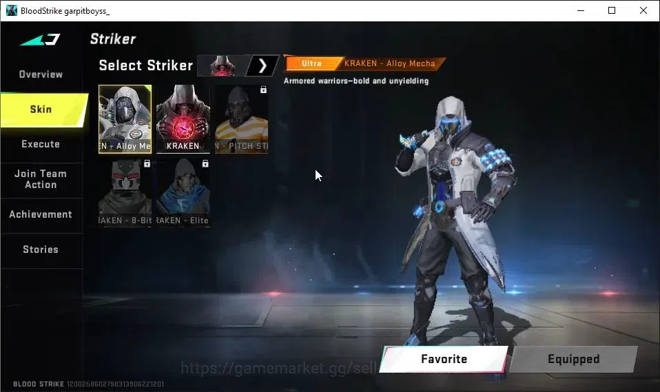 Blood Strike Accounts ASIA|Melee ULTRA Talon Knife-Sanctum|Collab TokRev image 13