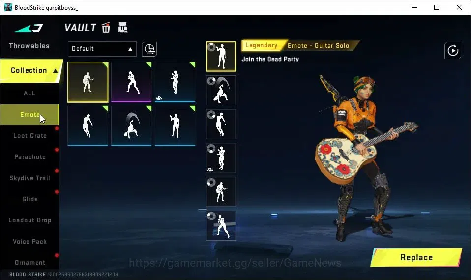 Blood Strike Accounts ASIA|Melee ULTRA Talon Knife-Sanctum|Collab TokRev image 17