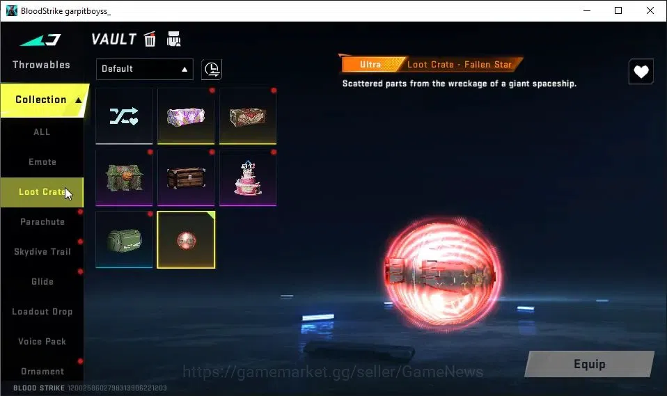 Blood Strike Accounts ASIA|Melee ULTRA Talon Knife-Sanctum|Collab TokRev image 18