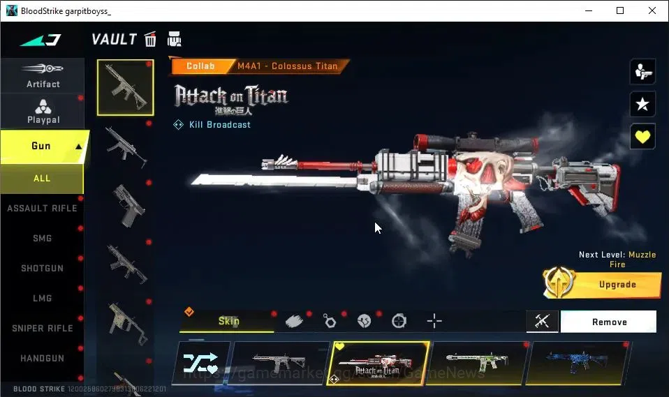 Blood Strike Accounts ASIA|Melee ULTRA Talon Knife-Sanctum|Collab TokRev image 8