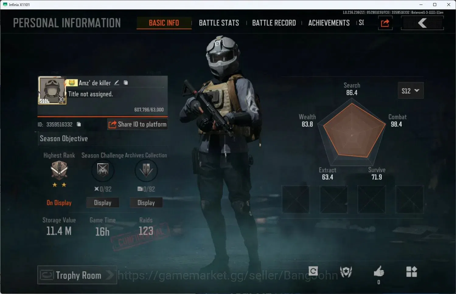 Arena Breakout Accounts Others Mobile | LV 30 | SV 11.4 M | CV 4.05 M | Maelstrom AUG, Koi MCX, Koi LR-DMR1, Forest MP5 1