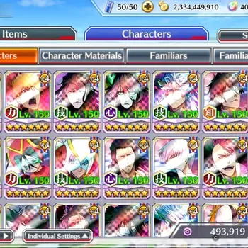 Bleach: Brave Souls Accounts Others Global|40K Orb|Avail 80% Side Story|TYBW26 Shuhei,Ichigo,11th Aizen,Ulquiora,GrimJow,Duo