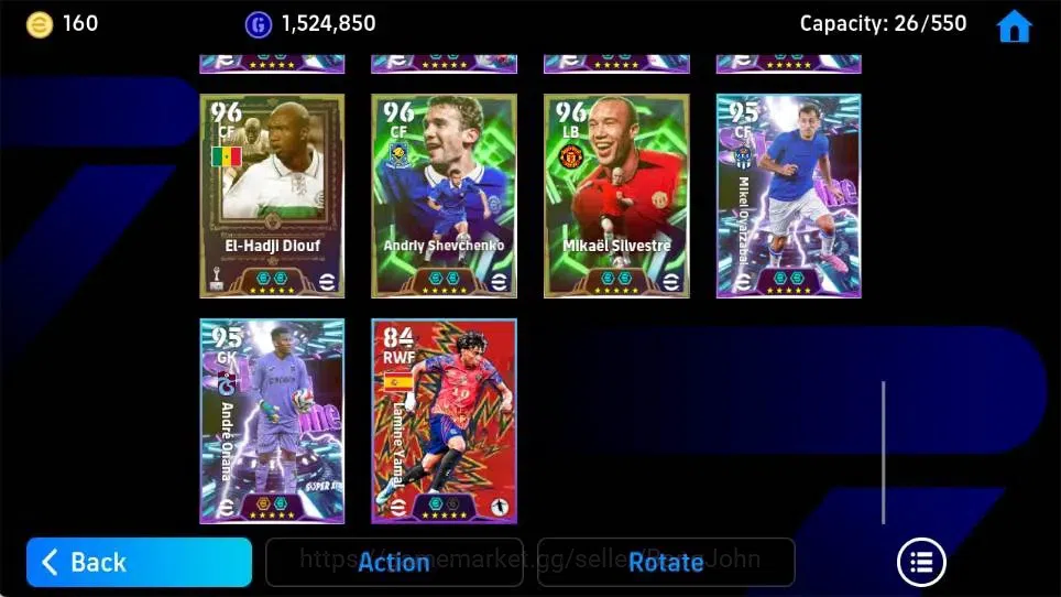 eFootball Accounts Mobile|PW 3226|Bigtime Hazzard|Epic Baresi,Kahn,Ri image 6
