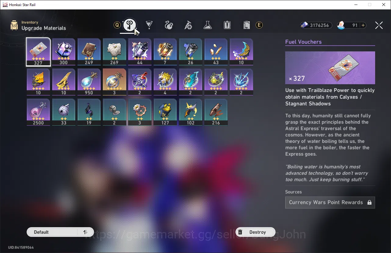Honkai Star Rail Accounts ASIA | TL 17 | starter polosan limit, yao guang, a image 3