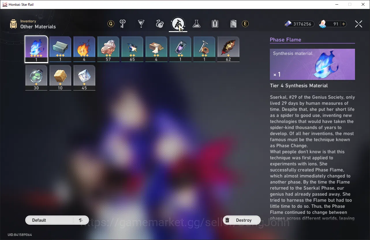 Honkai Star Rail Accounts ASIA | TL 17 | starter polosan limit, yao guang, a image 6