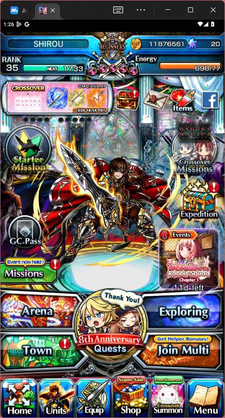 Grand Summoners Others GLOBAL|Ascend 13|Shirou Emiya(TW),Chloe(TW),Summer image 1
