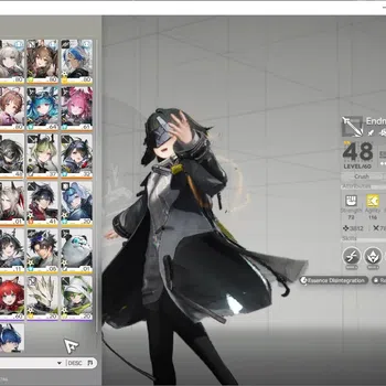 Arknights: Endfield Accounts Asia|Lv 56|11 SSR 6 Limit+22(*6Weap)|(Zhuang