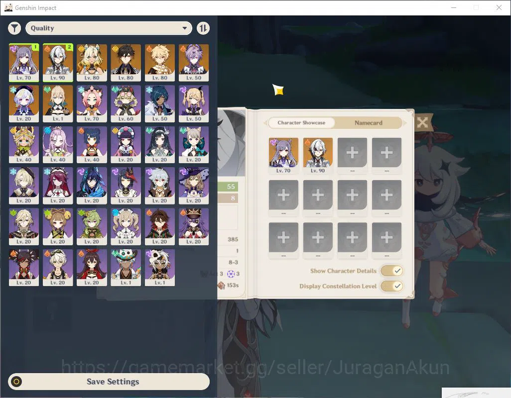 Genshin Impact Accounts ASIA|AR 55|4 Limited +2(5*Weapon)|Arlecchino,Zhong image 2