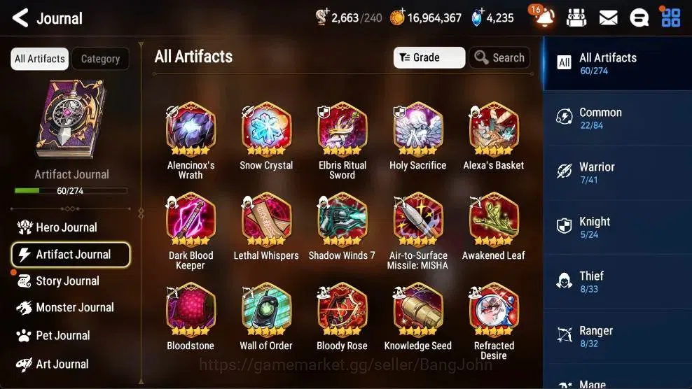 Epic Seven Accounts High-End Global Unverif | 8 ML(Zio,SN Yulha,NC Landy,TE Kayron,Etc.)|PoH+Bless ON|SS 4.2K|Gold 6