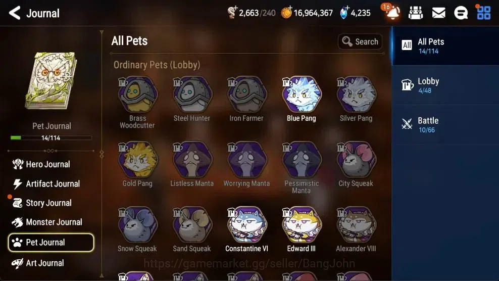 Epic Seven Accounts High-End Global Unverif | 8 ML(Zio,SN Yulha,NC Landy,TE Kayron,Etc.)|PoH+Bless ON|SS 4.2K|Gold 9