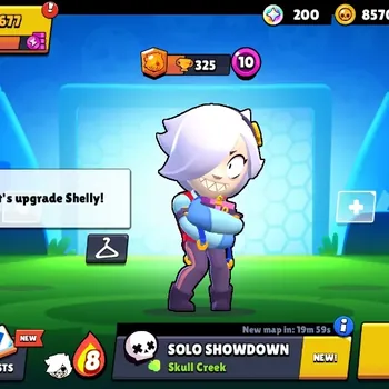 Brawl Stars Accounts Global|677 Tropyh|15 Brawlers-1 Max Lv. [Nita]|1 Rare & 1 Epic Skins|8.5k Coins|CN On|TakeEmail Check