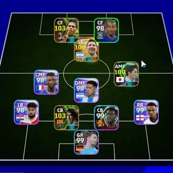 eFootball Accounts Legends & Iconic Players Android|Big Time Lionel Messi 15 Jul'26|Marco van Basten,Carles Puyol,Shinji