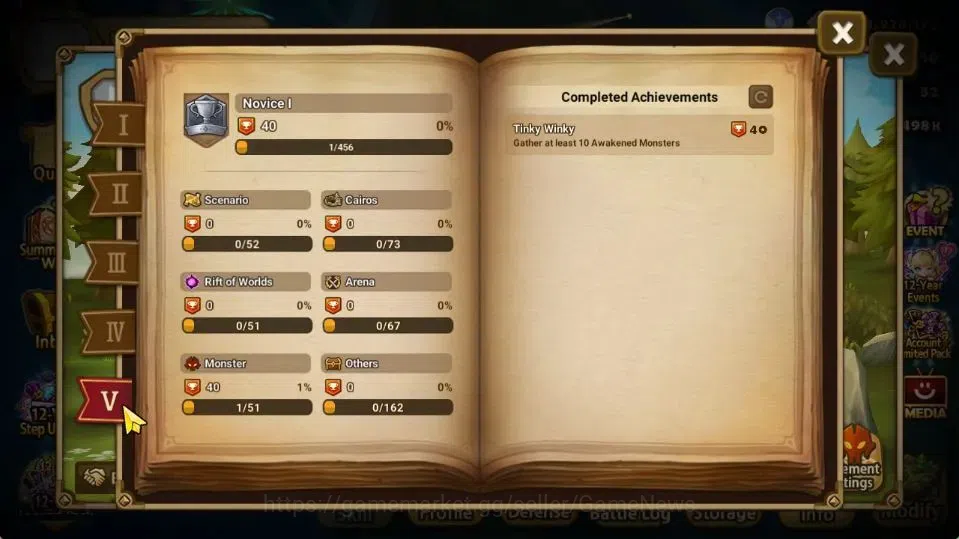 Summoners War: Sky Arena Accounts Starter ASIA|Lv 26|Ready Gacha|103 12 YSC + 160 11 YSC + 3 LAAS + 5 LS + 4 LDS + 126 MS |1 7