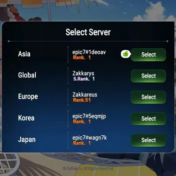 Epic Seven Accounts High-End GLOBAL Verif|43 ML(LOT Scales,BArunka,Zio,Harseti,NM Luna 300 SPD,Belian,etc)+Rinak 304