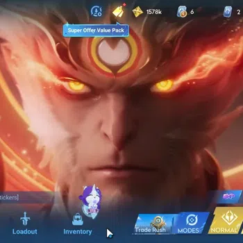 Honor of Kings Rare Skin Hero112 Skin286|Flawless(Arli),Precious(Musashi),M image 1