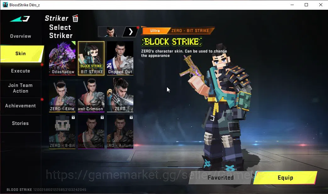 Blood Strike Accounts ASIA|ETERNAL ZERO-Odashadow|Melee Katana|19 ULTRA  image 10