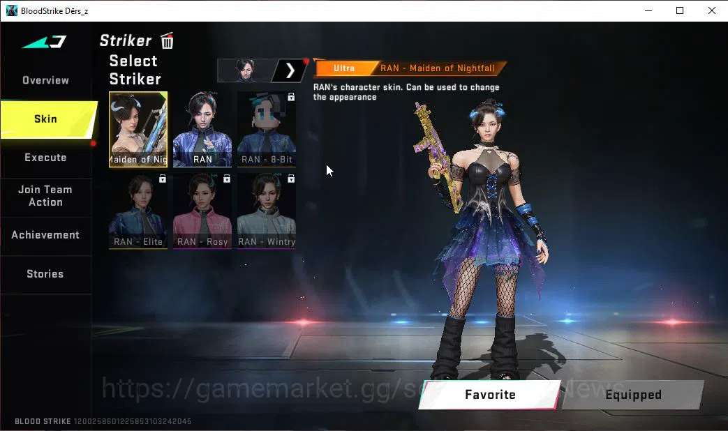 Blood Strike Accounts ASIA|ETERNAL ZERO-Odashadow|Melee Katana|19 ULTRA  image 3