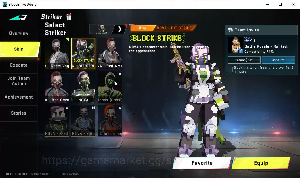 Blood Strike Accounts ASIA|ETERNAL ZERO-Odashadow|Melee Katana|19 ULTRA  image 4