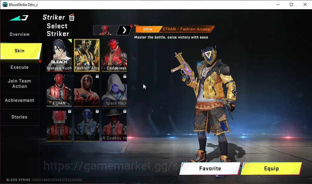 Blood Strike Accounts ASIA|ETERNAL ZERO-Odashadow|Melee Katana|19 ULTRA  image 6