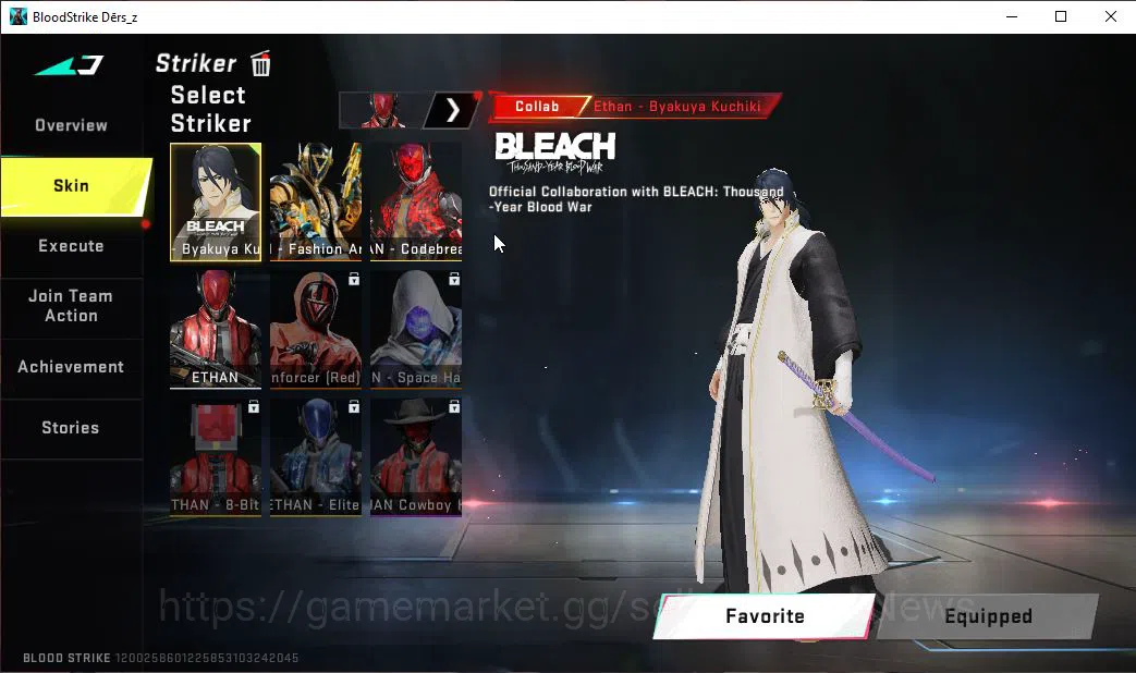 Blood Strike Accounts ASIA|ETERNAL ZERO-Odashadow|Melee Katana|19 ULTRA  image 7
