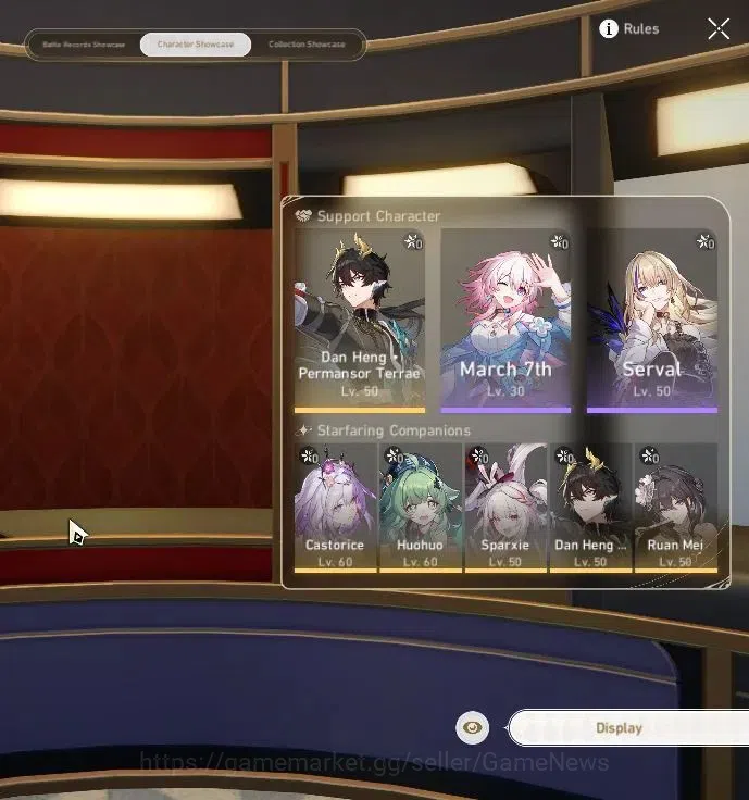 Honkai Star Rail Accounts Asia|TL 43|7 Limited|Castorice + Sign,Huohuo,Sparx image 2