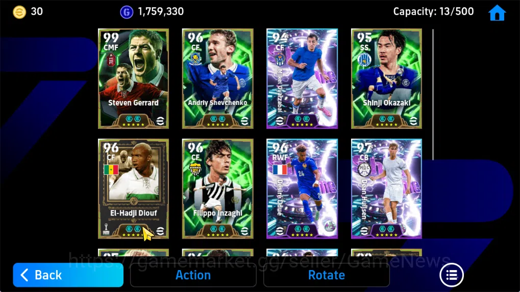 eFootball Accounts Mobile|BulletHeader(Andry Shevchenko),VisionPass(M image 5