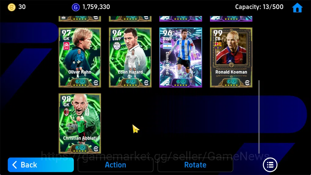 eFootball Accounts Mobile|BulletHeader(Andry Shevchenko),VisionPass(M image 6