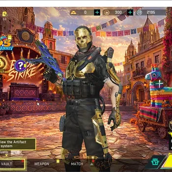 Blood Strike Accounts Collab Skin Asia|5 Ultra(MP5-Turbochange Lv Max,HANK-Golden
