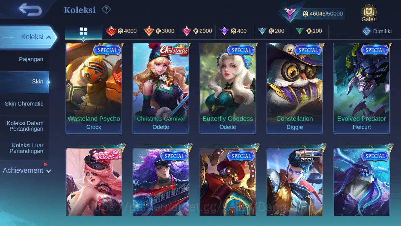 Mobile Legends: Bang Bang Accounts GLOBAL Hero 132 Skin 224 | Luckybox Lunox | KOF Ka image 10