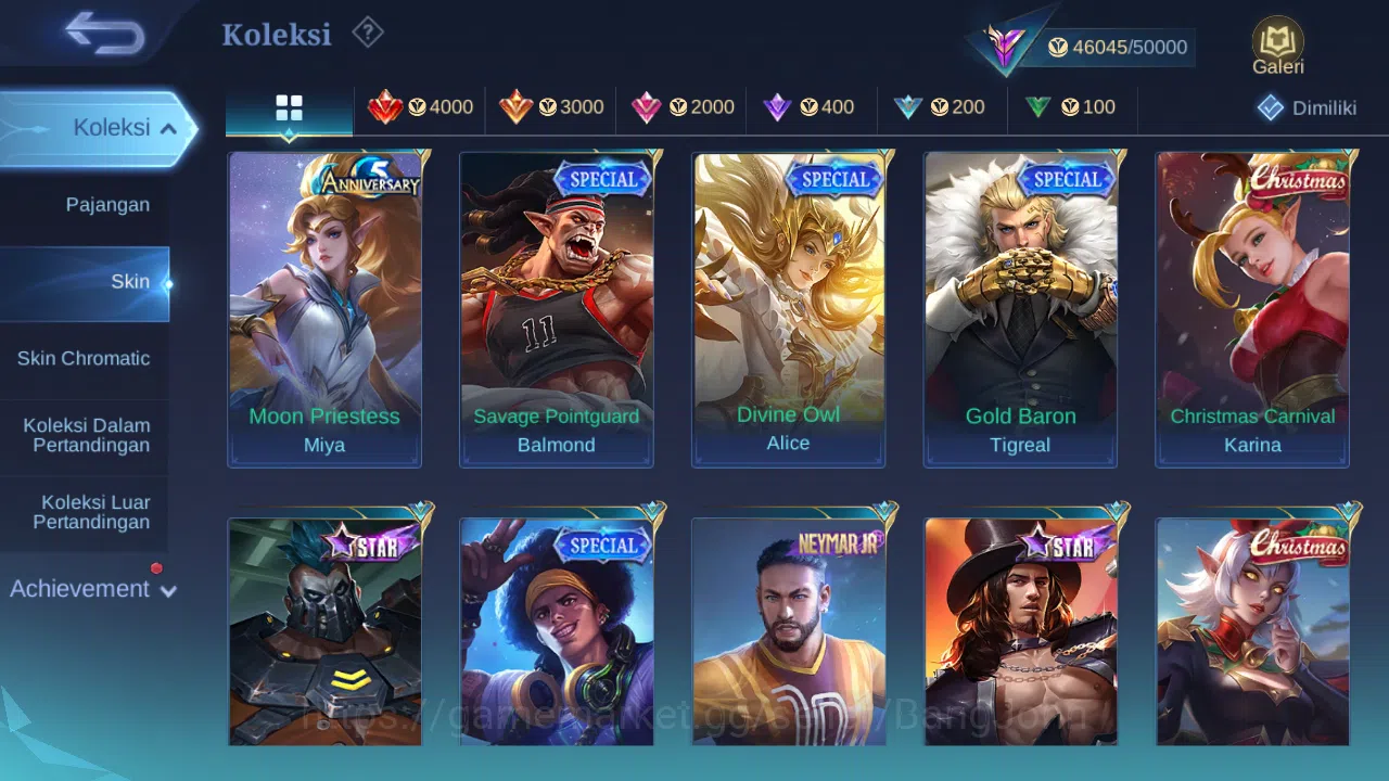 Mobile Legends: Bang Bang Accounts GLOBAL Hero 132 Skin 224 | Luckybox Lunox | KOF Ka image 12