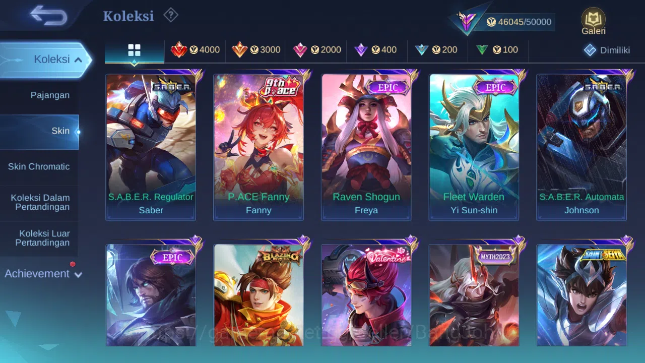 Mobile Legends: Bang Bang Accounts GLOBAL Hero 132 Skin 224 | Luckybox Lunox | KOF Ka image 15