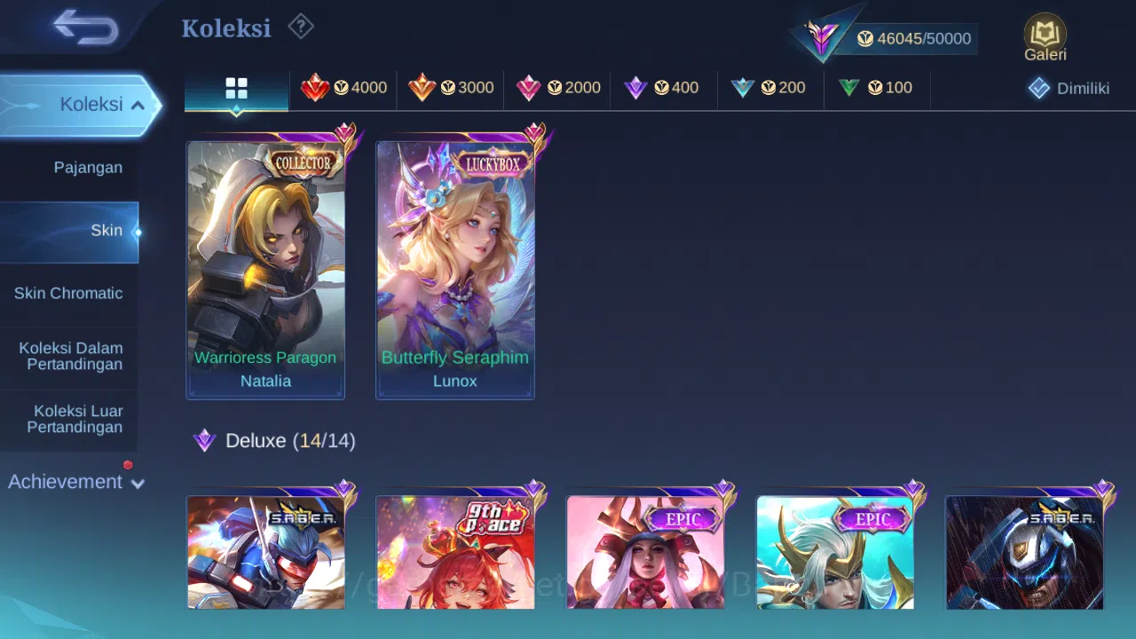 Mobile Legends: Bang Bang Accounts GLOBAL Hero 132 Skin 224 | Luckybox Lunox | KOF Ka image 16
